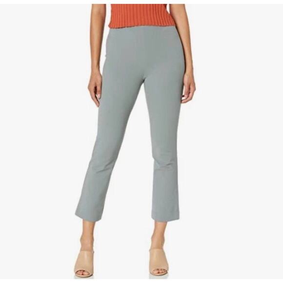 VINCE Crop Flare Pants in Sea Stone XXXL NWT $295 Career Preppy Pull On - Picture 1 of 13